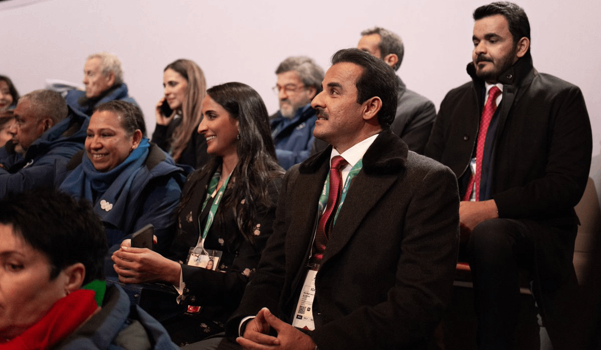 HH the Amir Attends Opening Ceremony of 2026 Winter Olympic Games